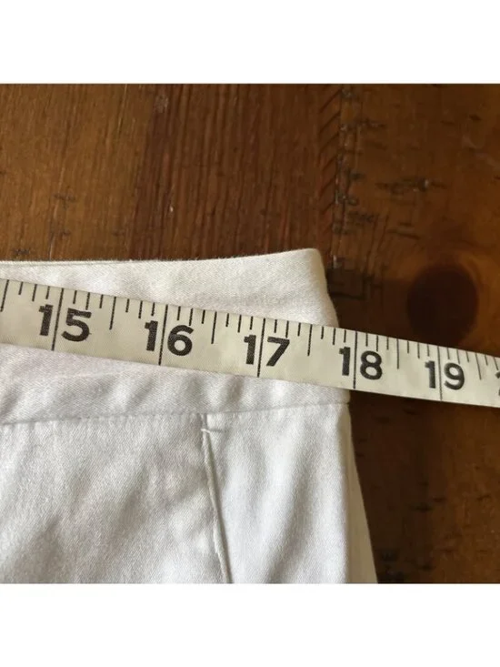 Ralph Lauren White Mid Length Shorts Size 14 - Picture 3 of 5